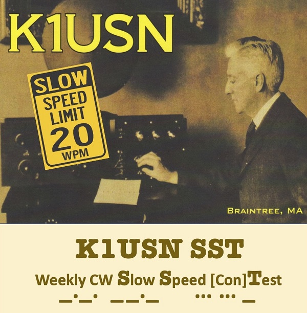Weekly CW Slow Speed [con]Test