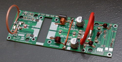 UHF 100W amplifier: scheda completa, ancora da lavare