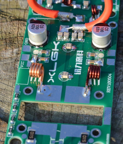 100W UHF amplifier, VCC