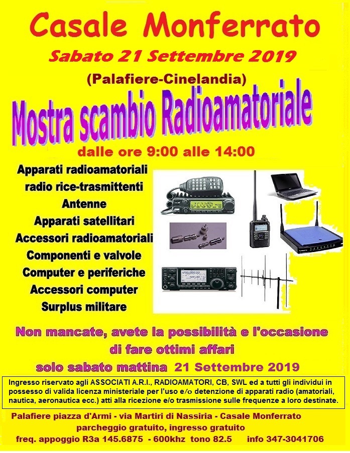 Mostra scambio radioamatoriale di Casale Monferrato