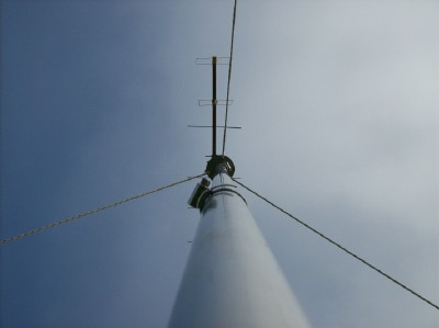 Palo antenna d'alluminio per operazioni /P (portatile) 